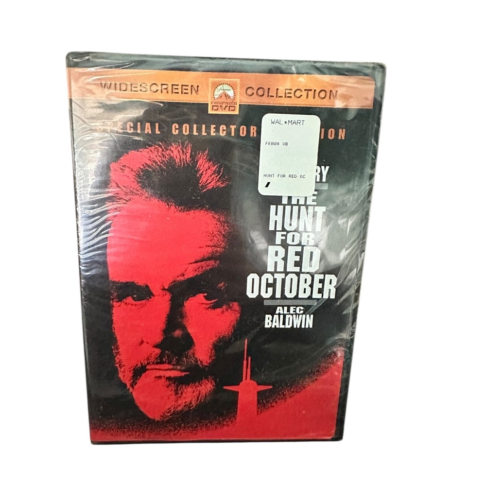 The Hunt for Red October Special Collector's Edition Widescreen DVD New Sealed